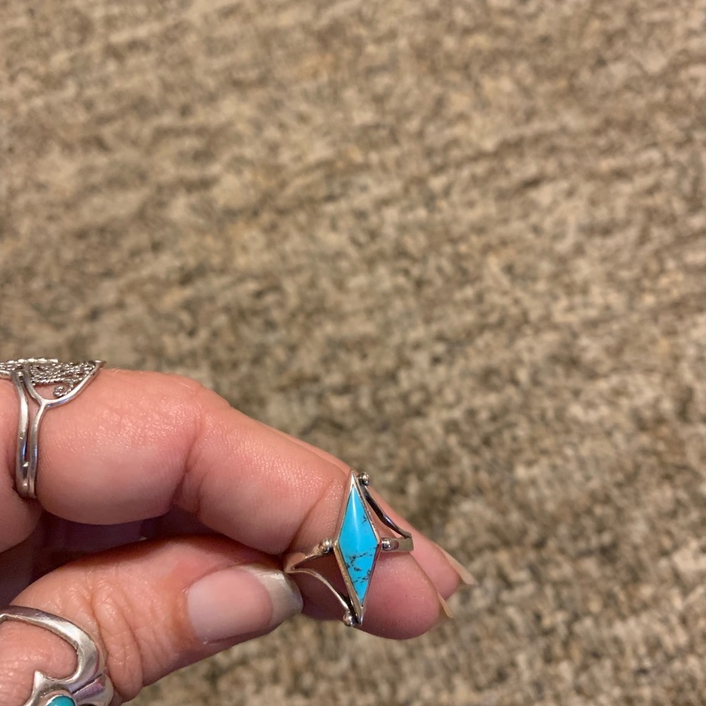 Kingsman turquoise ring